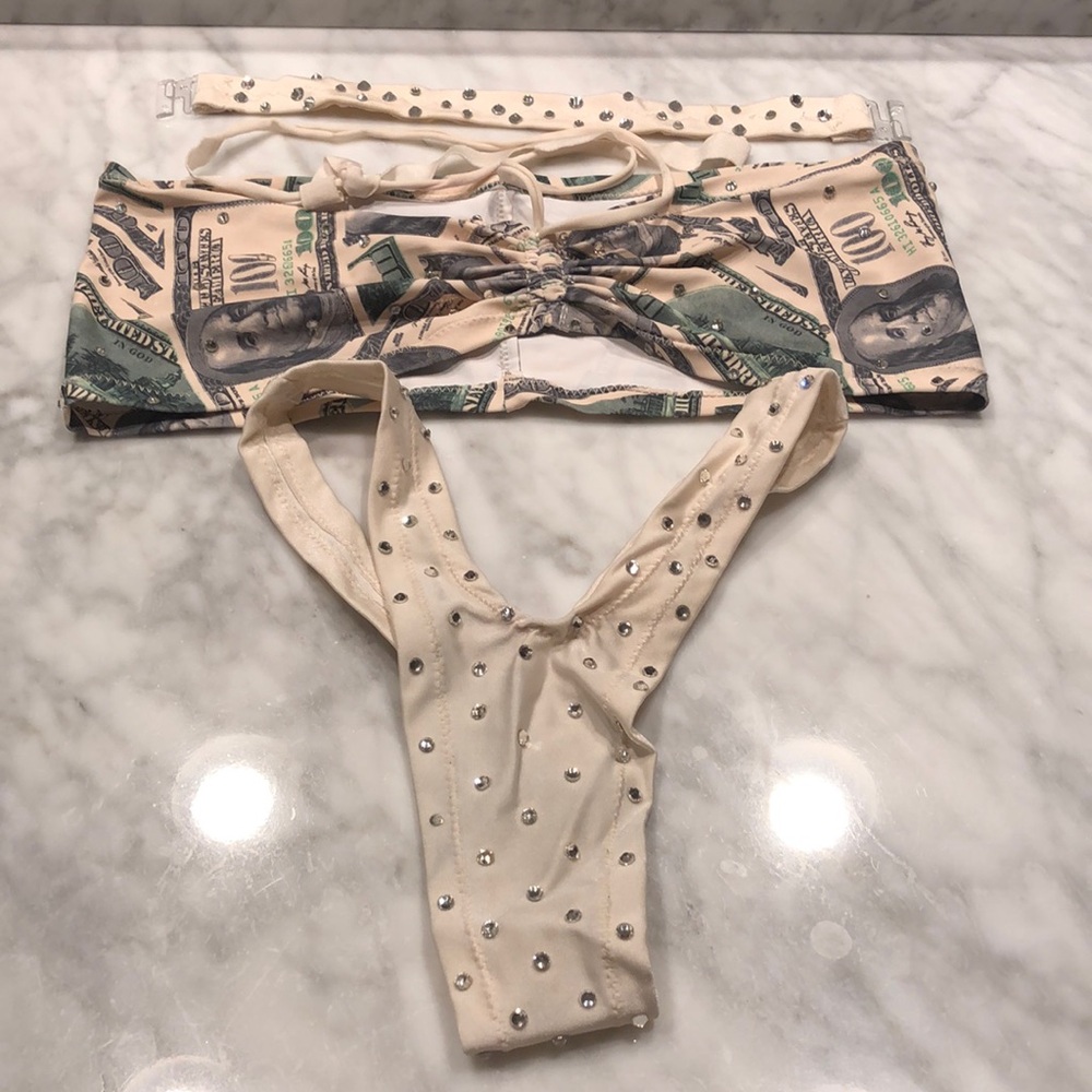 Beige Bikini - image 1